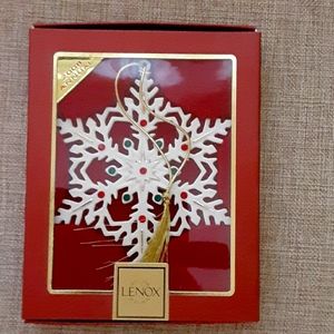 Lennox Christmas ornament